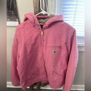 Carhartt fleece lined jacket
